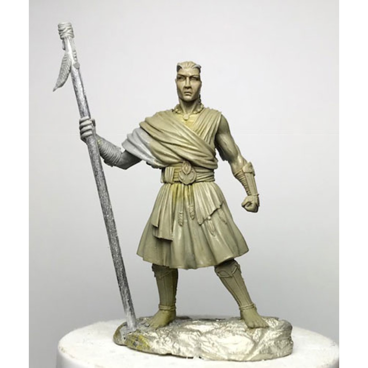 Dark Sword Miniatures Visions In Fantasy Male Warrior Monk With Staff